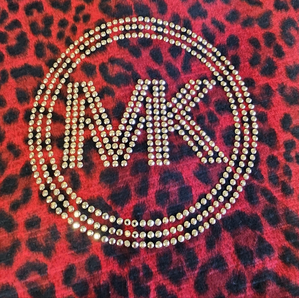 MK ANIMAL PRINT T-SHIRT